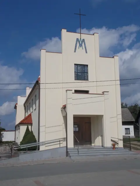 Kościół: Parafia MB KP i św. Maksymiliana Kolbego, Łążek