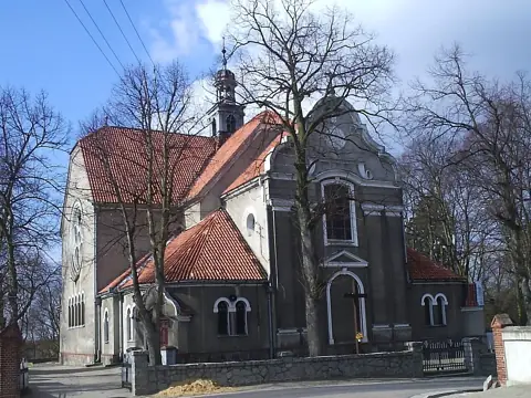 Kościół: Parafia św. Marcina Bpa, Strzelce Wielkie