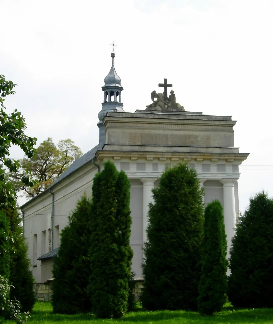 Kościół: Parafia św. Tekli DM, Krzyżanowice Dolne